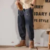 Cross-border consignment delivery of men's autumn new style American retro loose fashion trend straight-leg youth casual pants Application Scenario